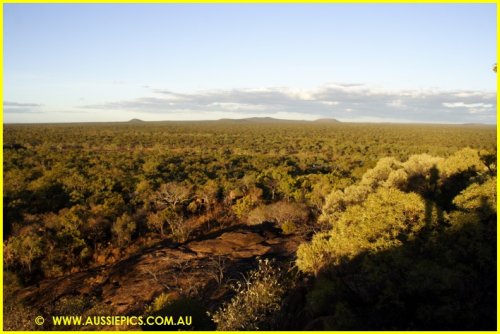 View over Undarra National Park.