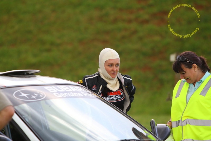 Sue Evans : Austrlian Rally Championships at Lardner Park