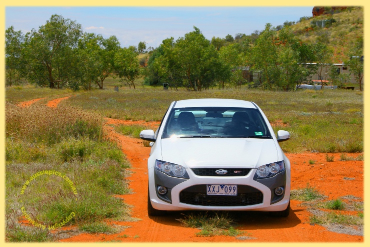 Driving the 2010 Supercharged FPV GT to Darwin.