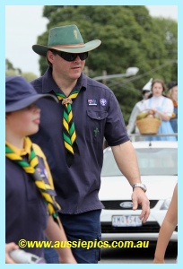 A scout leader A scout leader