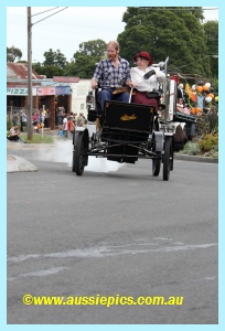 Dave and friend and Stanley Steamer Dave and friend and Stanley Steamer