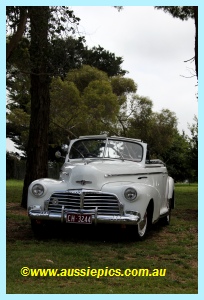 Historic cars at the Ficifolia festival Drouin 2011